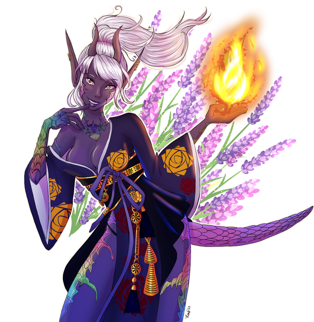 Full Illustration Sample